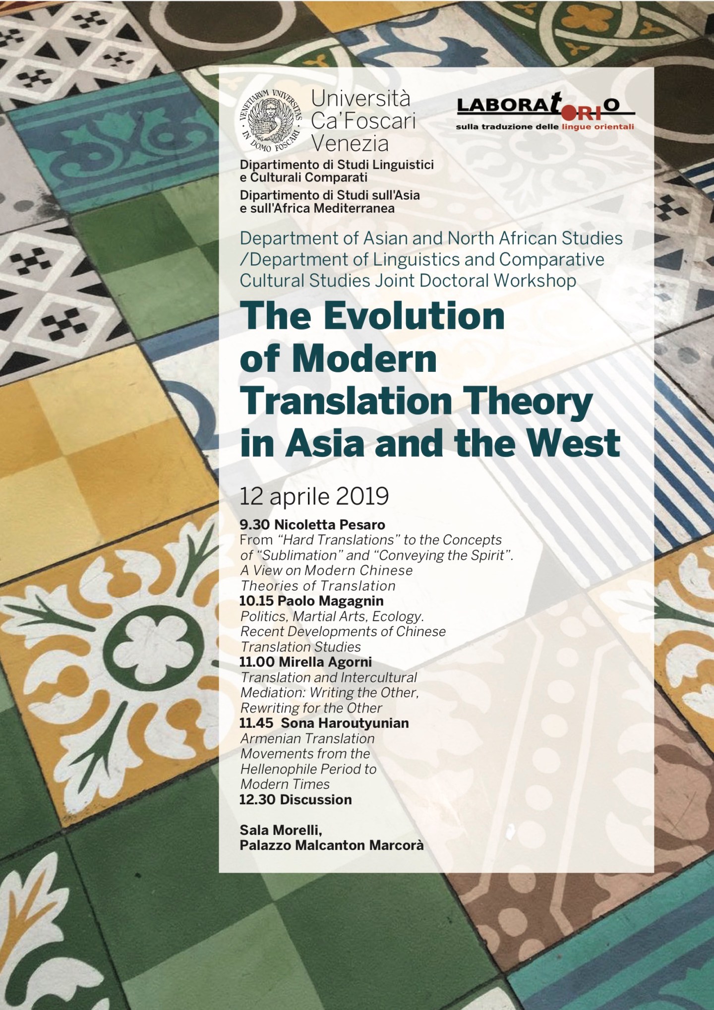 About translation… – Research Group on the Translation of Asian and ...